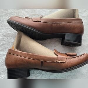 Naturalizer Brown Leather Loafers